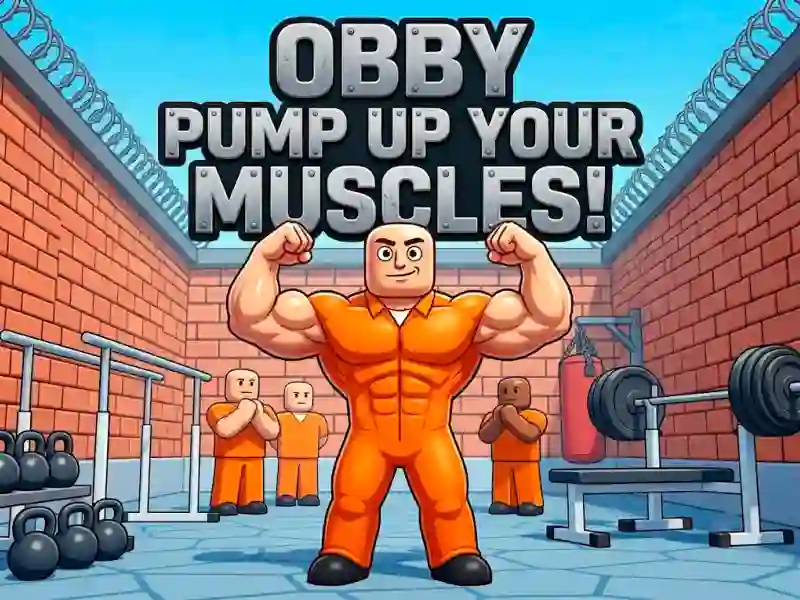 Jogo Obby Pump Up Your Muscles! online