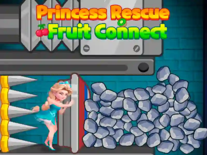 Jogo Princess Rescue Fruit Connect online