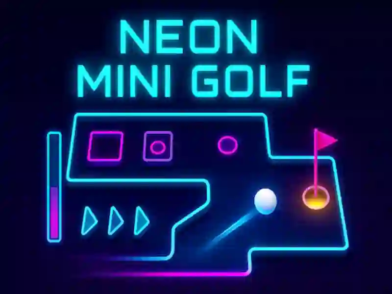 Jogo Minigolfe néon online
