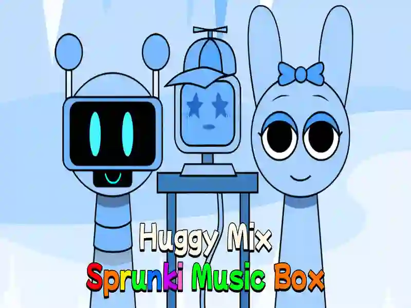 Jogo Caixa de música huggy mix spurnki online