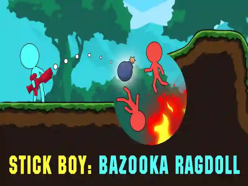 Jogo Stick Boy: Bazooka Ragdoll online