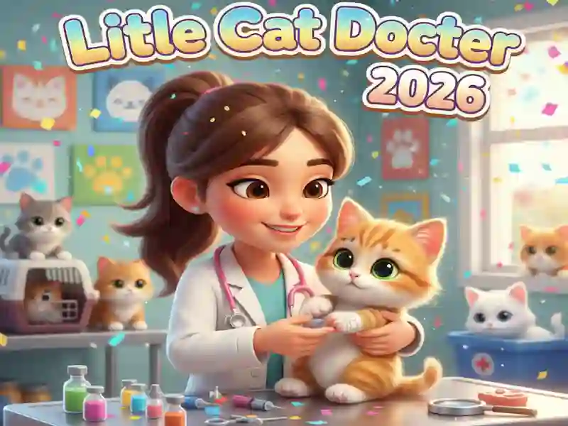 Jogo Little Cat Doctor online