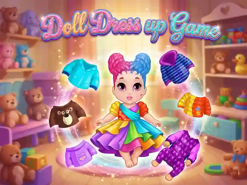 Jogo Doll Dress up Game online