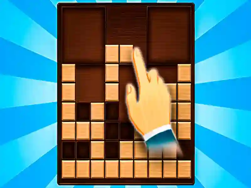 Jogo Resolva os blocos de madeira do cubo 2D online