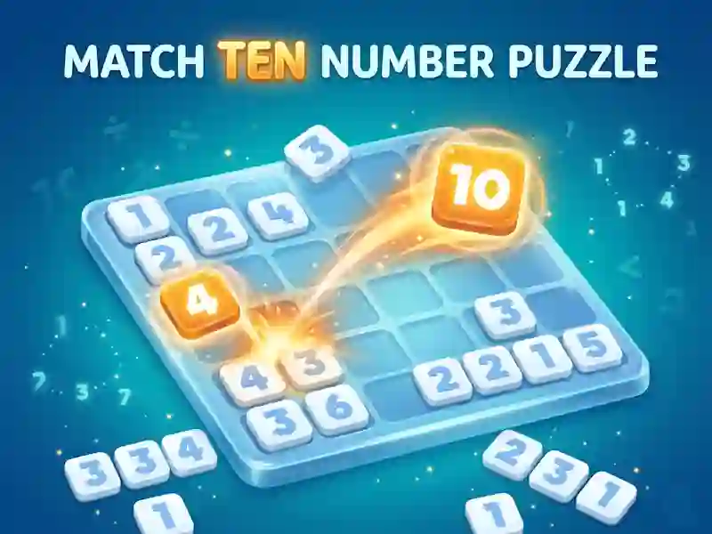 Jogo Match Ten Number Puzzle online