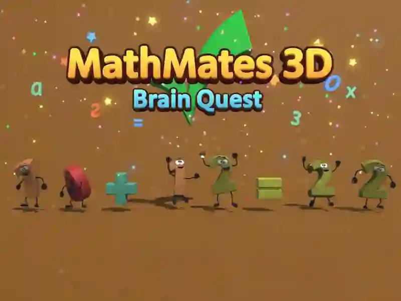 Jogo MathMates 3D: Busca do Cérebro online