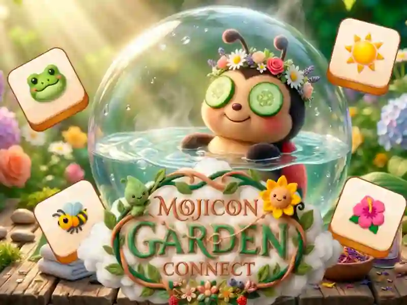 Jogo Mojicon Garden Connect online