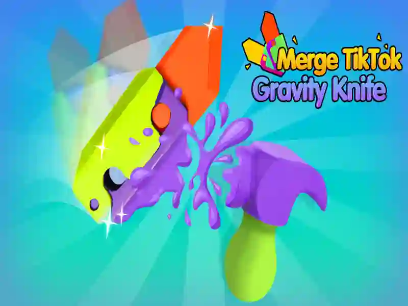Jogo Mesclar faca de gravidade Tiktok online