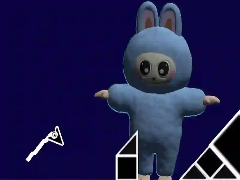 Jogo Dash Geometria de Labubu online