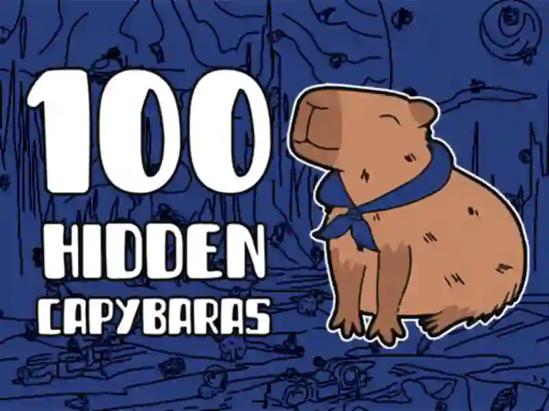 Jogo 100 capybaras ocultos online