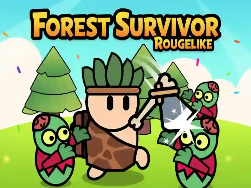 Jogo Sobreviventes da Floresta Roguelike online