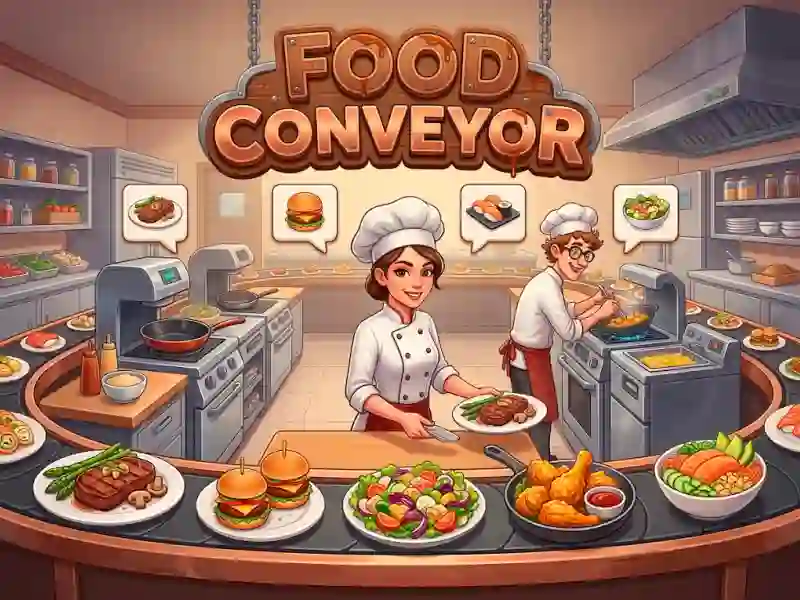 Jogo Food Conveyor online