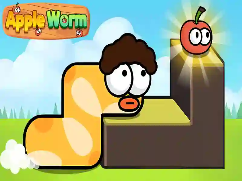 Jogo Worm Apple online Jogo Worm Apple online