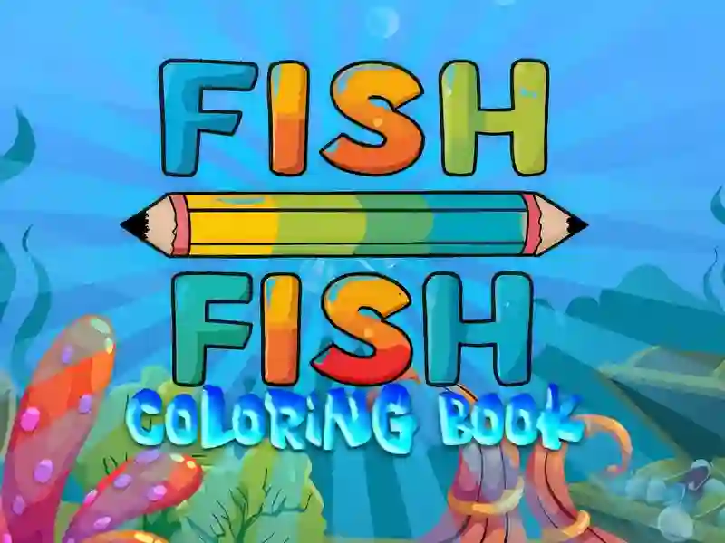 Jogo Livro para colorir de peixes online