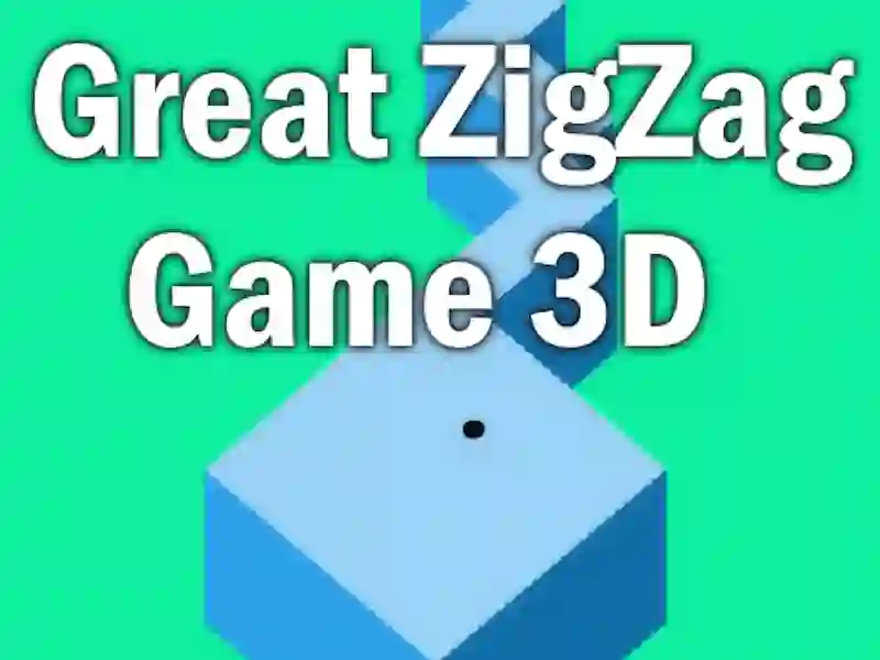 Jogo Ótimo jogo em zigue-zague 3D online