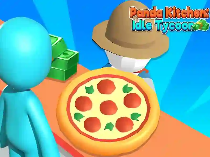 Jogo Tycoon ocioso da cozinha panda online