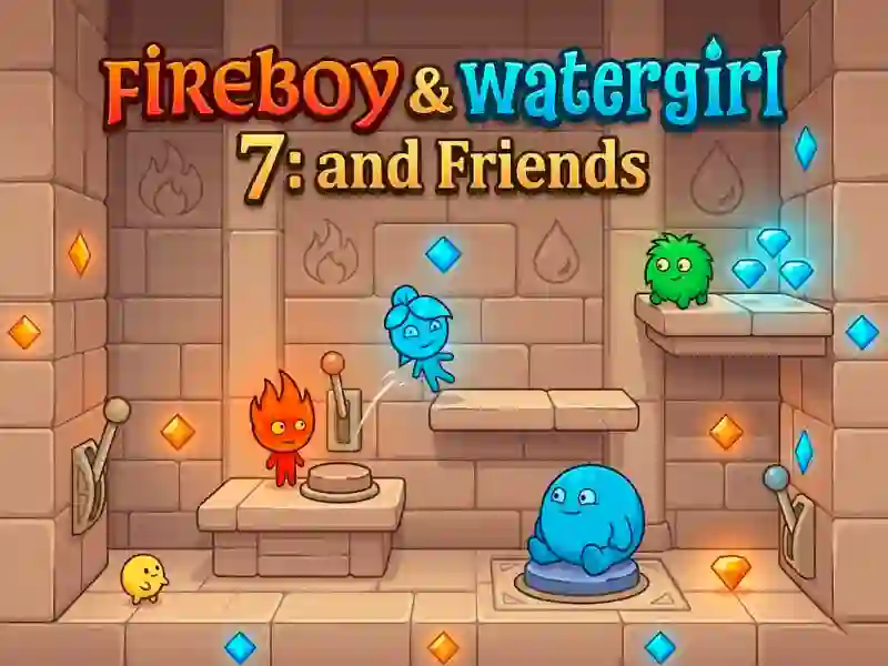 Jogo Fireboy & Watergirl 7: and Friends online