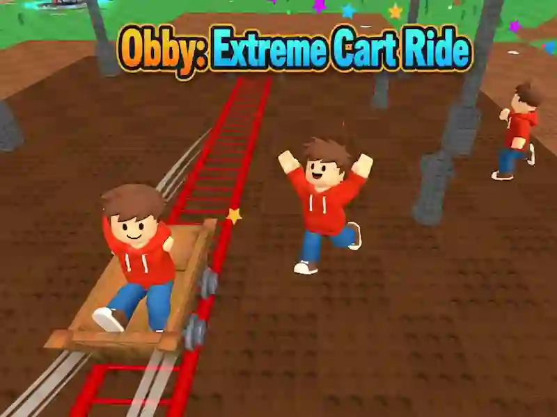 Jogo Obby: passeio extremo de carrinho online