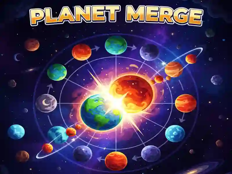 Jogo Fusão de planetas online