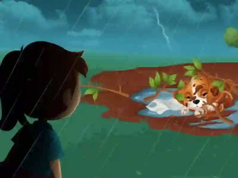 Jogo Resgate perdido de filhotes online