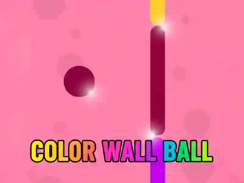 Jogo Bola de parede colorida online