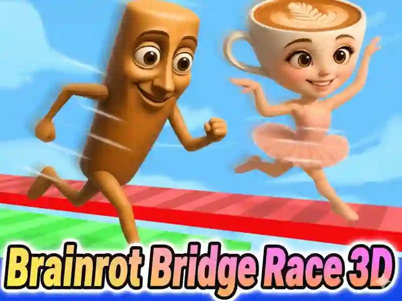 Jogo Corrida de Ponte Brainrot 3D online