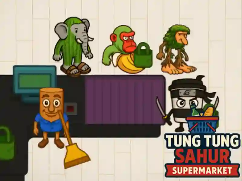 Jogo Supermercado Tung Tung Sahur online