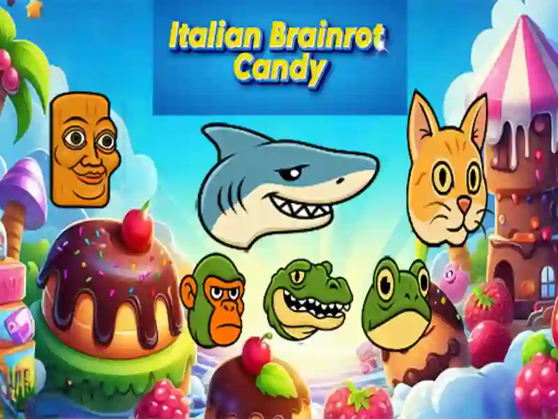 Jogo Candy Brainrot italiano online