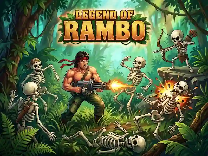 Jogo legend of Rambo online