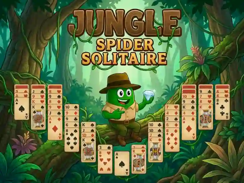 Jogo Jungle Spider Solitaire online