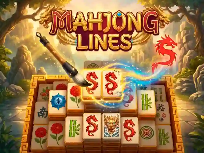 Jogo Mahjong Lines online