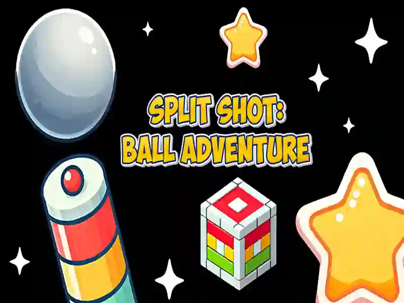 Jogo Tiro dividido: aventura de bola online