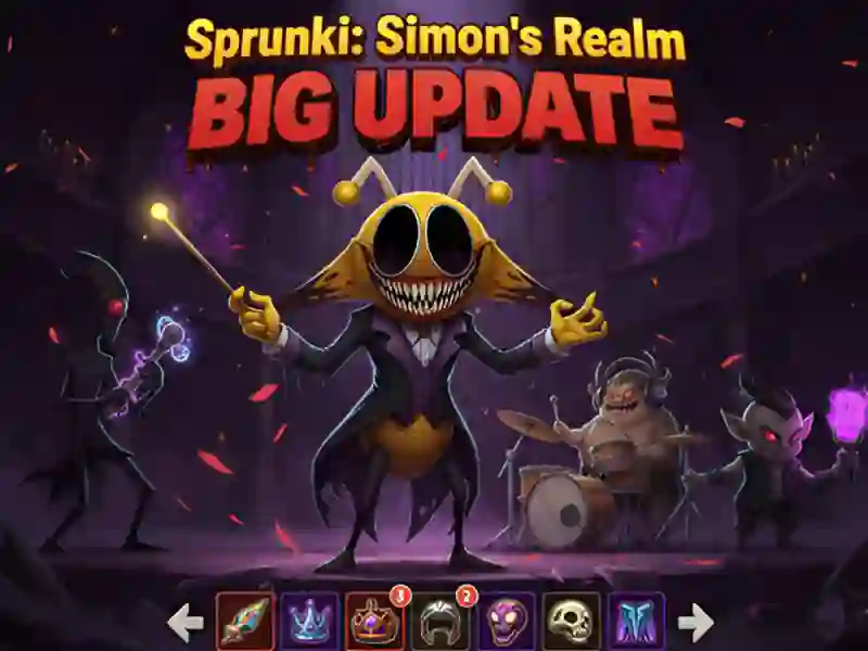 Jogo Sprunki: Grande atualização do reino de Simon online