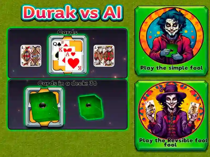 Jogo Durak contra IA online