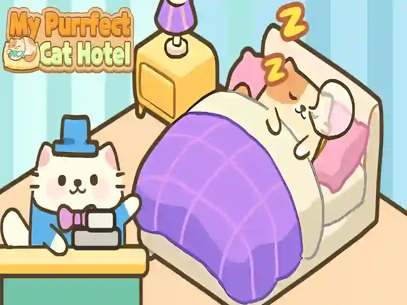 Jogo Meu hotel de gato ronzeireiro online