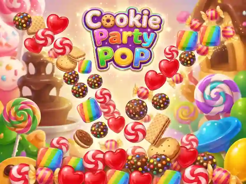 Jogo Cookie Party Pop online