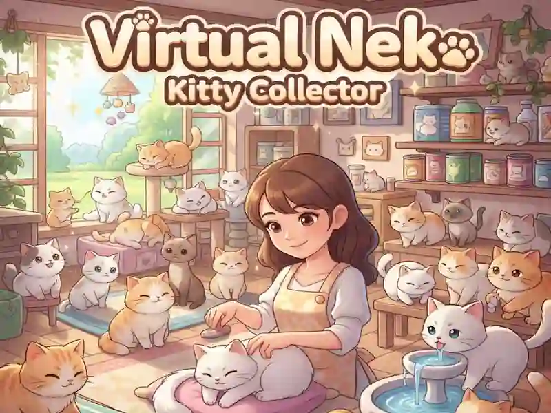 Jogo Neko virtual: colecionador de gatinhos online