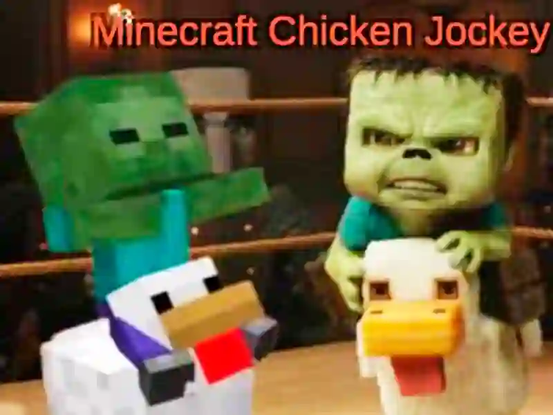 Jogo Minecraft Chicken Jockey online Jogo Minecraft Chicken Jockey online