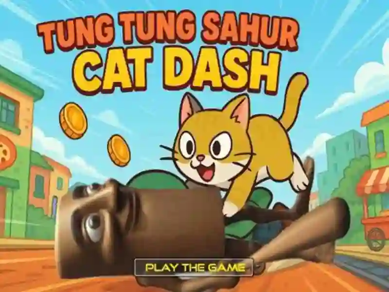 Jogo Tung Tung Sahur Cat Dash online