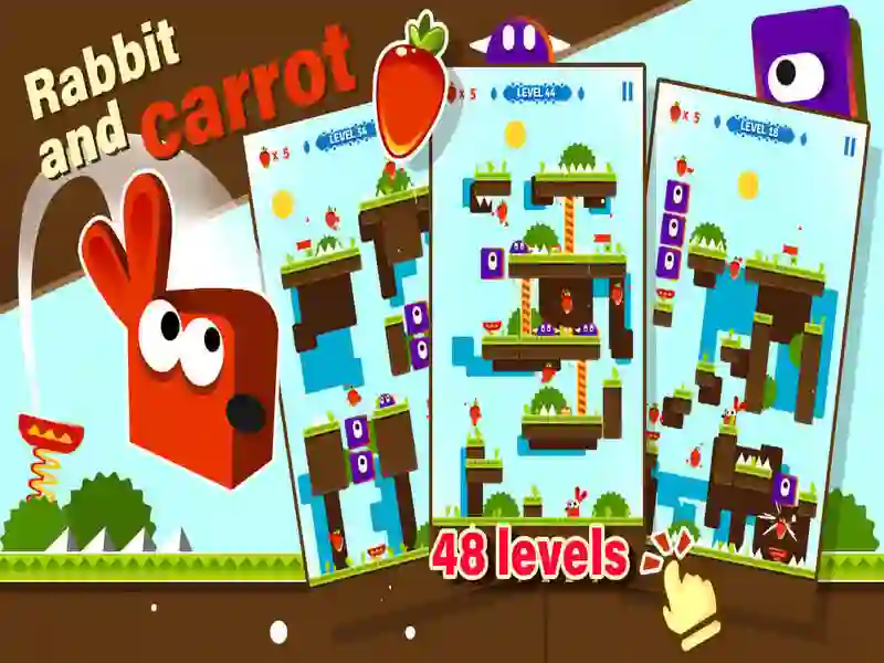 Jogo Coelho e Cenoura online