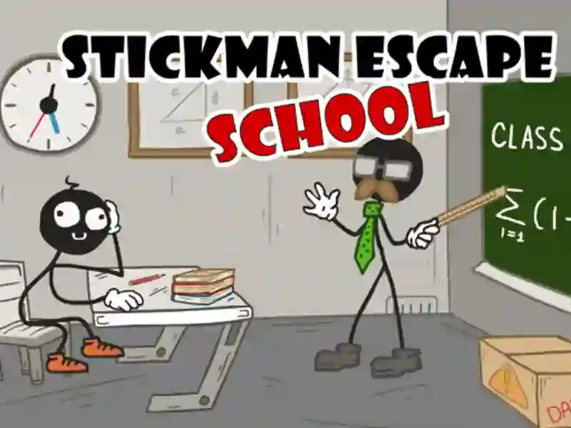 Jogo Escola de Escape Stickman online
