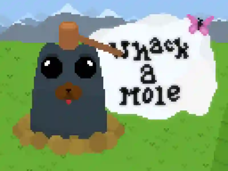 Jogo Acerte uma versão Mole Pixel online