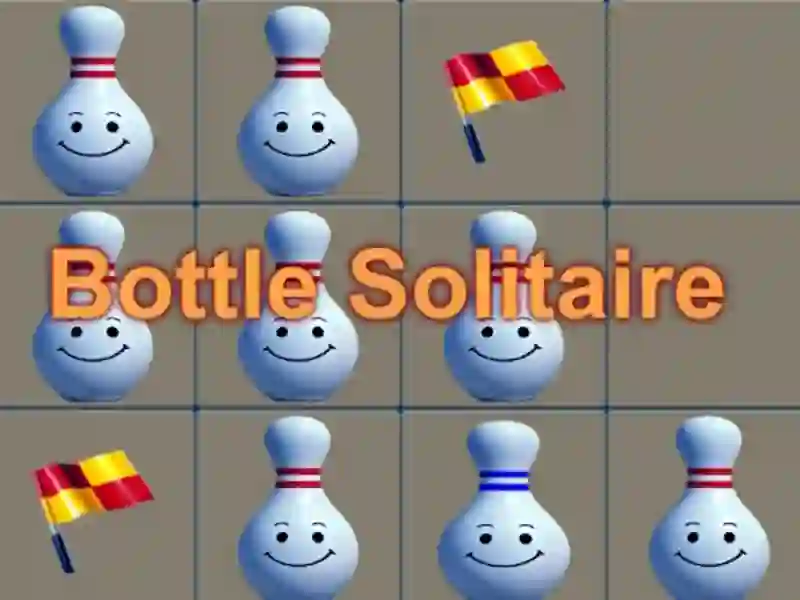 Jogo Solitário de garrafa online Jogo Solitário de garrafa online