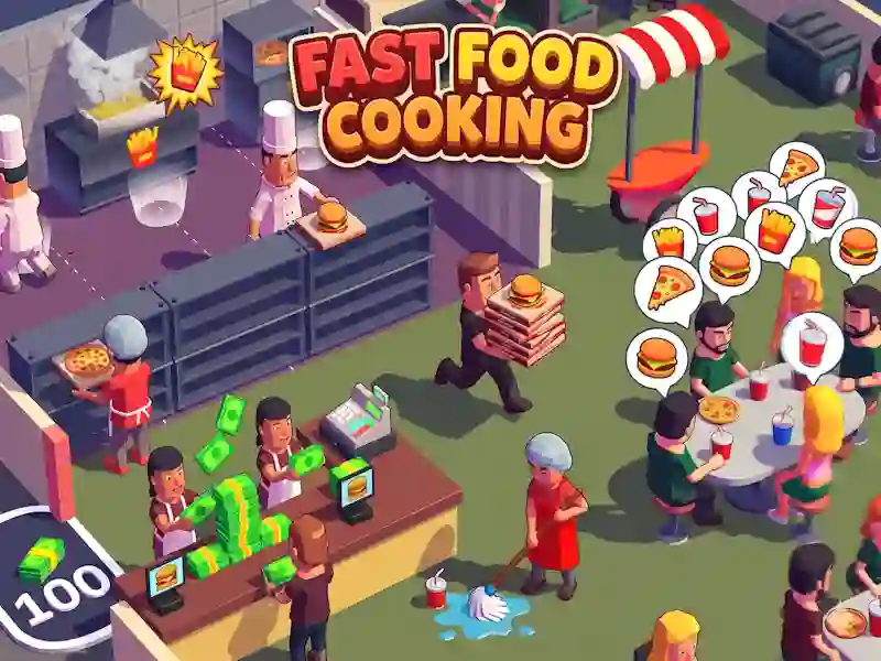 Jogo Fast Food Cooking online