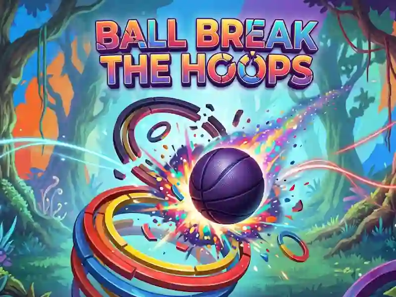 Jogo Ball Break The Hoops online