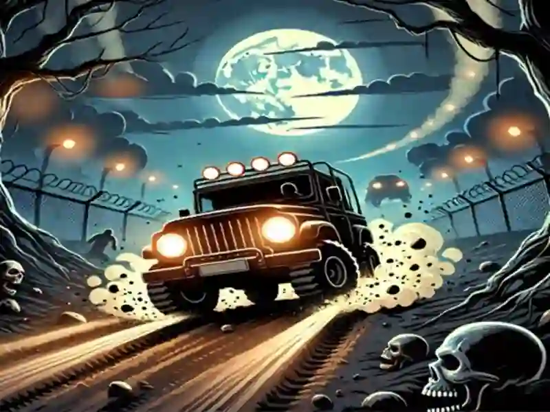 Jogo Carros de corrida destruindo zumbi online