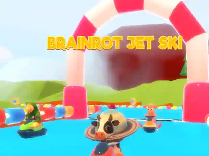 Jogo Corrida de jet ski do Brainrot online
