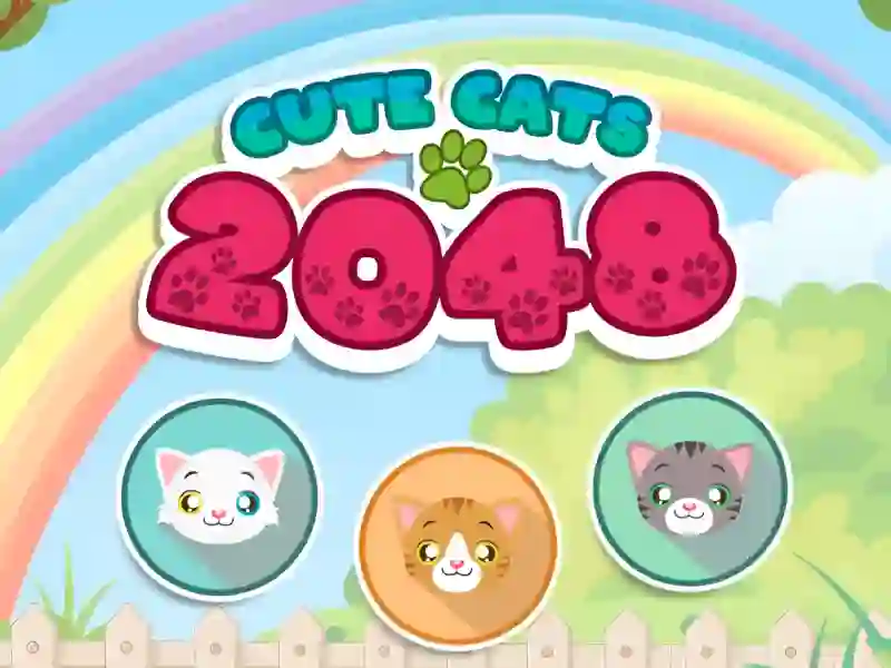 Jogo Gatos fofos 2048 online