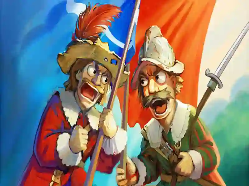 Jogo Mosqueteiros Pólvão Vs Aço online