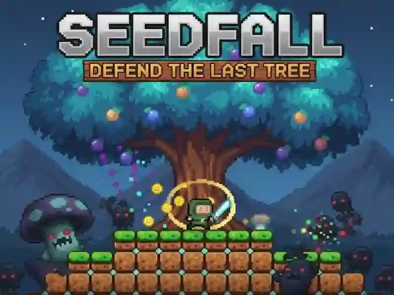 Jogo Seedfall defende a última árvore online